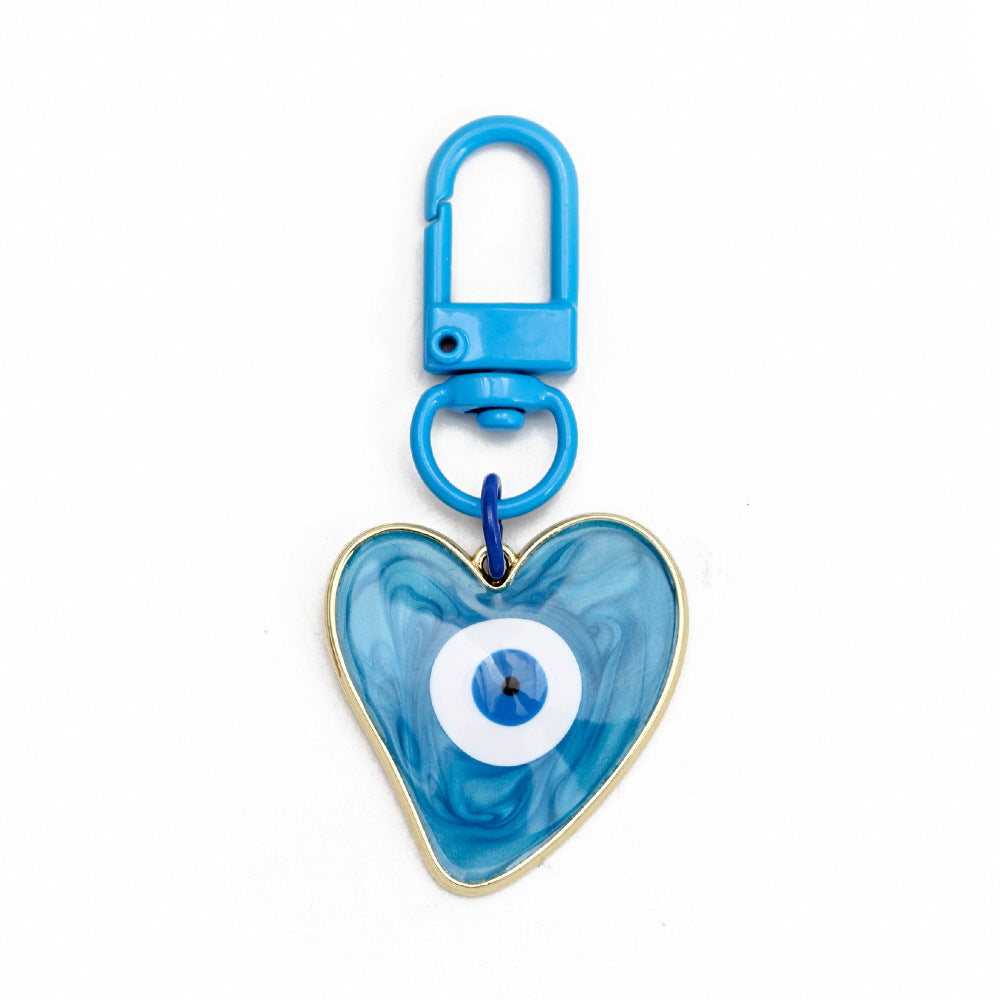 Wholesale Metal Türkiye Blue Eye Keychain